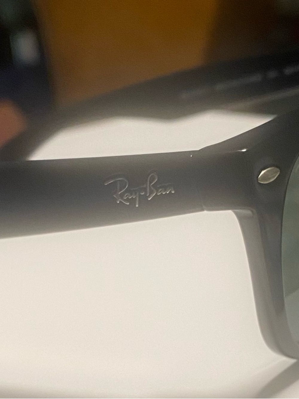Ray-Ban Black New Wayfarer Sunglasses - Picture 4 of 9